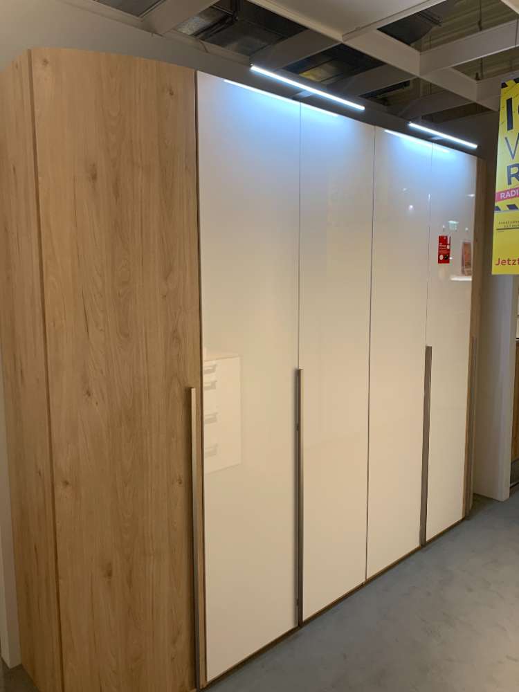 MÖBEL, NOLTE,DREHTÜRENSCHRANK, EICHENFARBE/WEIß, XXXLUTZ