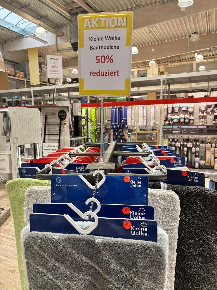 Kleine Wolke Badteppiche / Uetersen