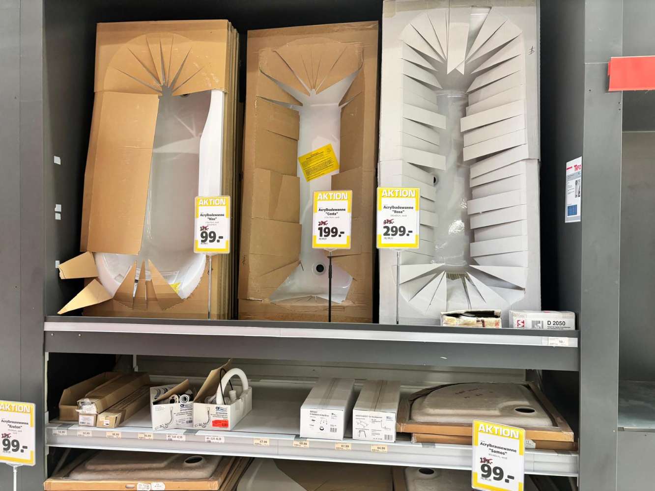 Acrylbadewannen / Uetersen