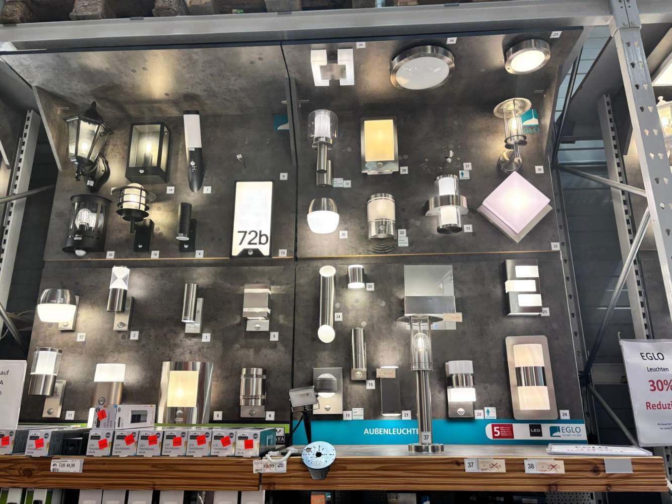EGLO Leuchten 30% reduziert / Uetersen