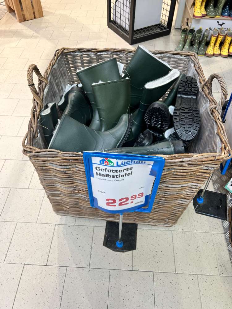 Gefütterte Halbstiefel