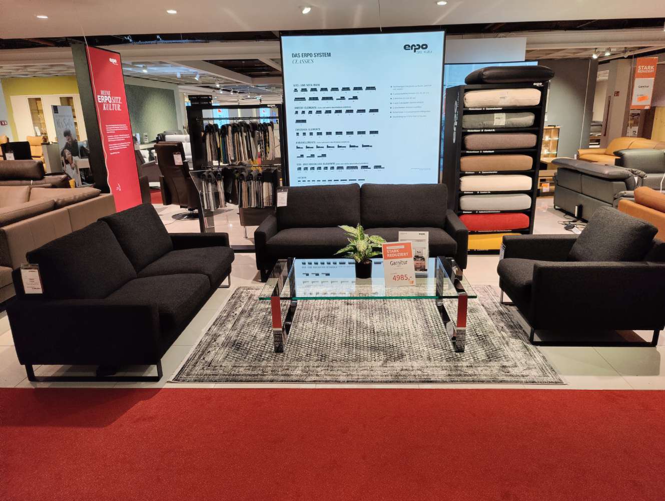 Garnitur – ERPO – CL 500 – 2,5er 2,5er Sessel