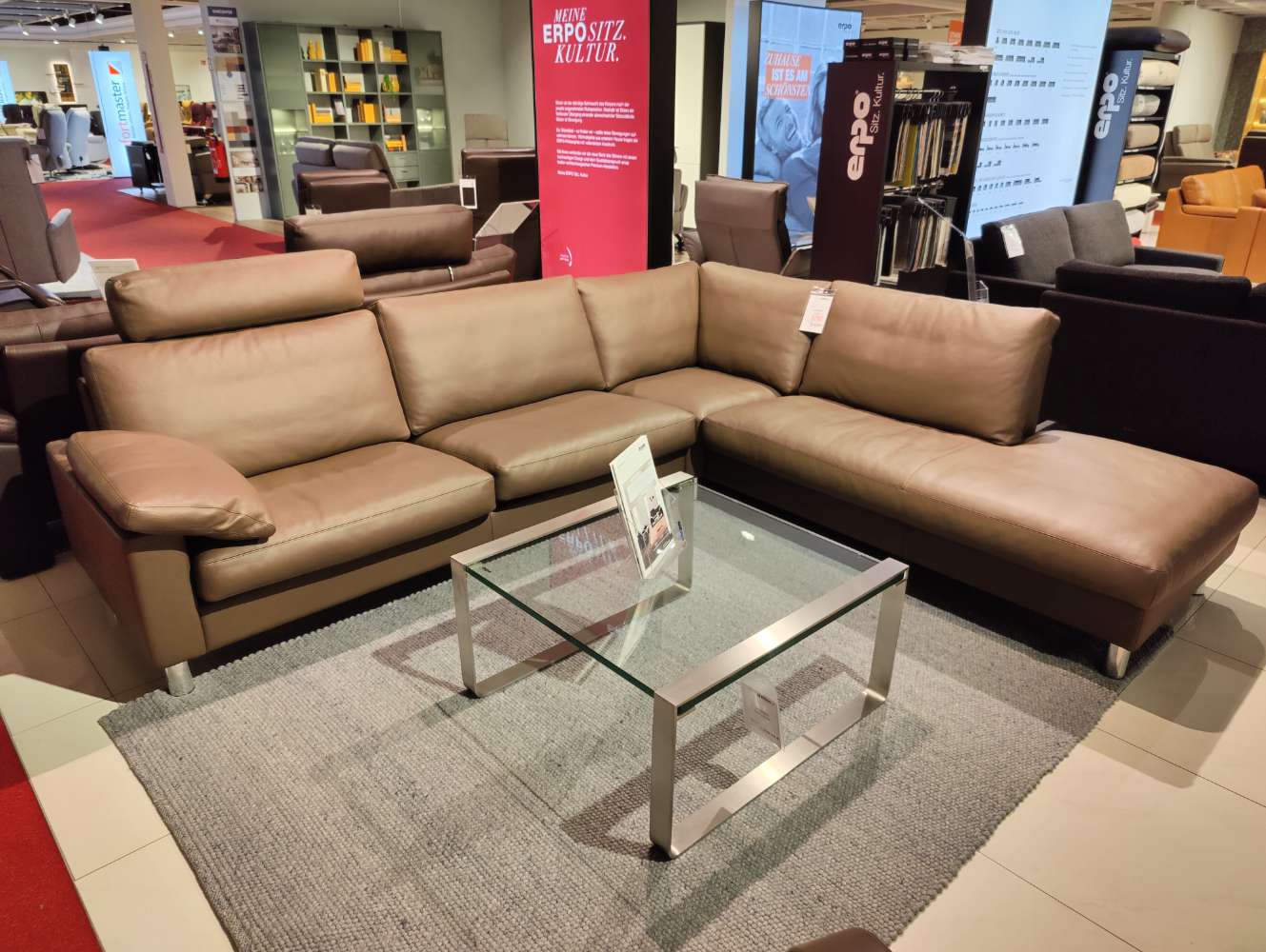 Garnitur – ERPO – CL 500 – Ecksofa – Leder