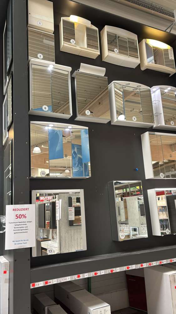 Fackelmann Badmöbel, Spiegel, Spiegelschränke / Uetersen