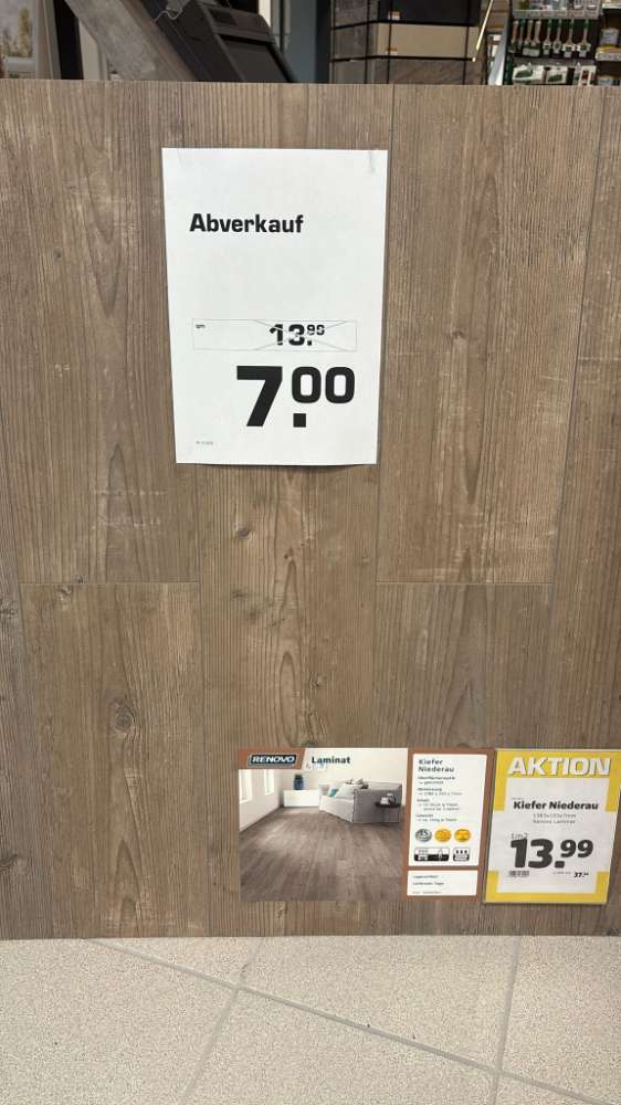Renovo Laminat Kiefer Niederau / Uetersen