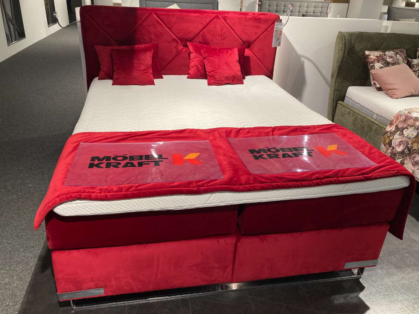 Mustering Boxspringbett