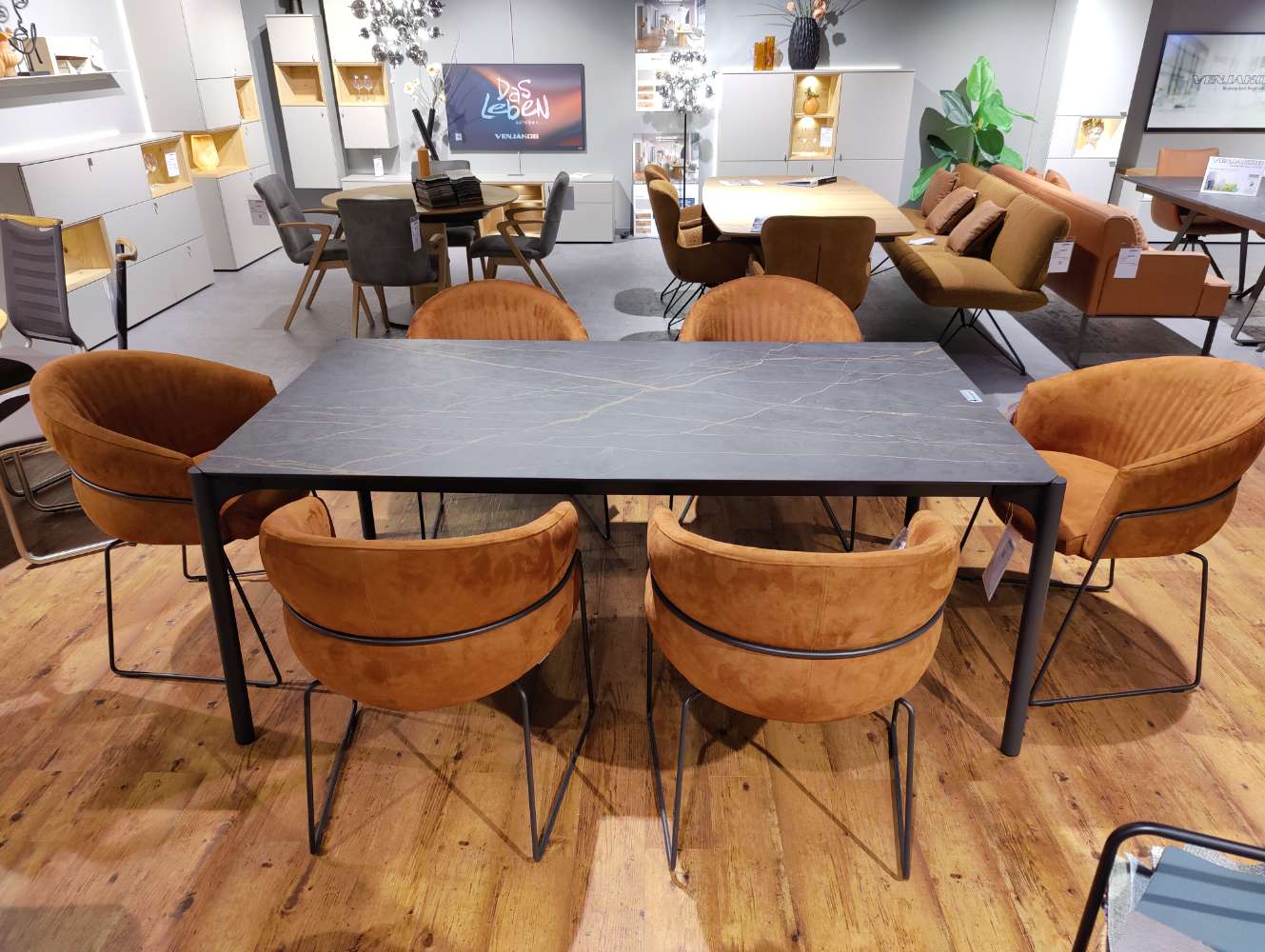 Essgruppe – VENJAKOB – Mio plus – Maggie – Esstisch 190/290 x 100