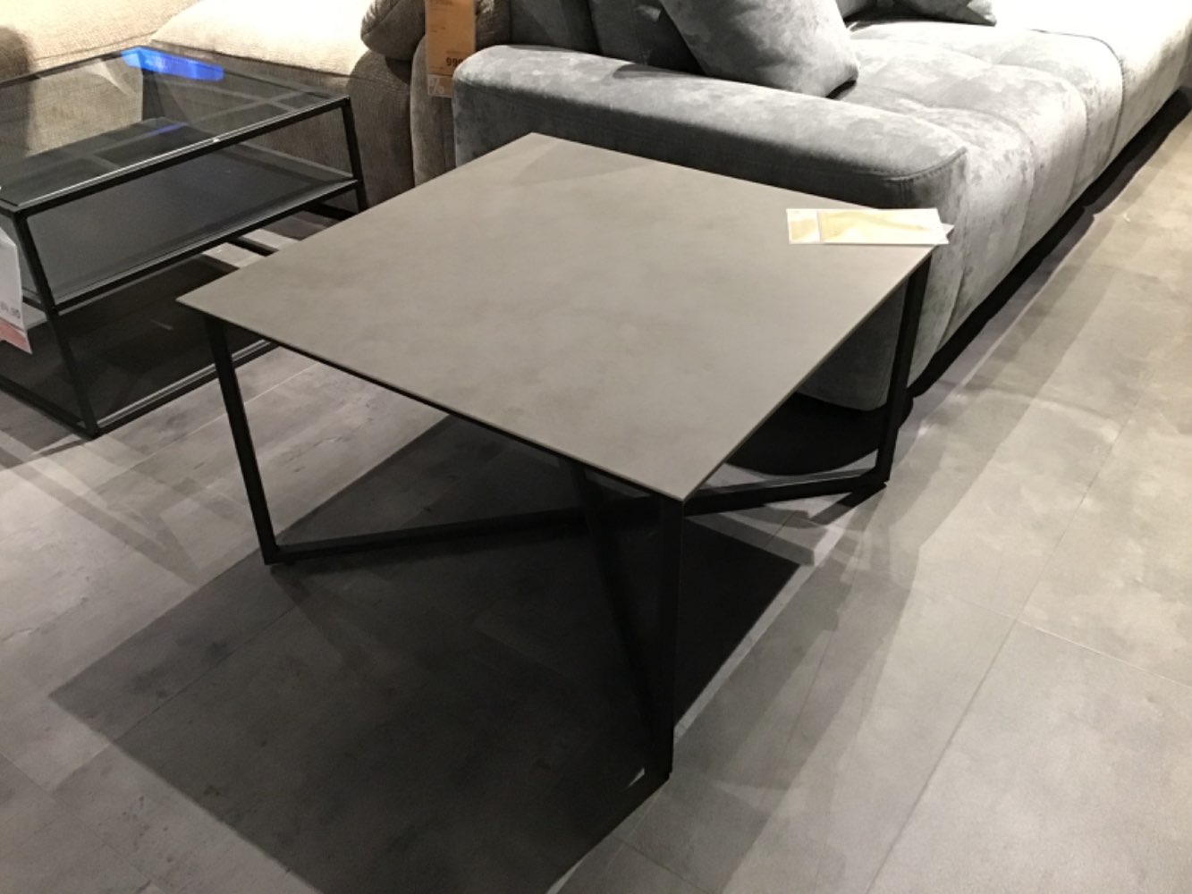 XXXLutz Ausstellungsstück Möbel Couchtisch No Limit grau schwarz