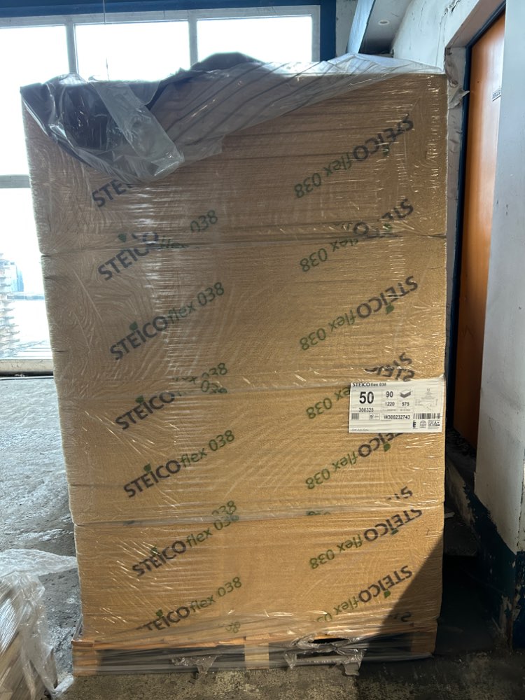 Steico Flex 038 Natur Holzfaserdämmung 50mm