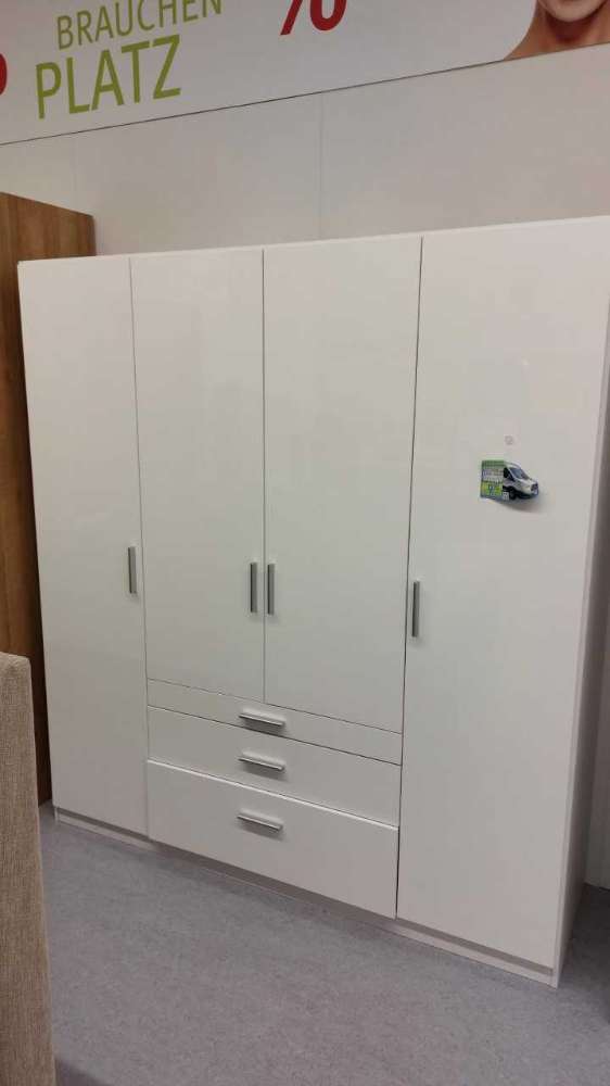 Kleiderschrank, weiß, Breite ca. 180 cm