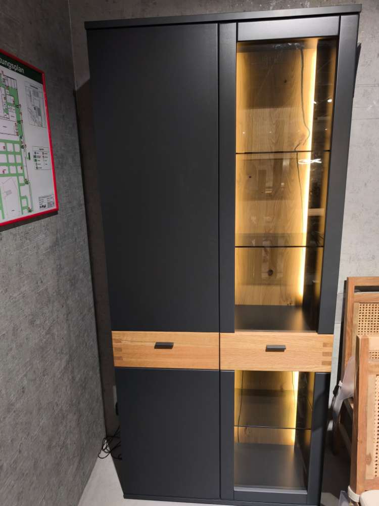 Kombi Vitrine Malina inkl. Beleuchtung