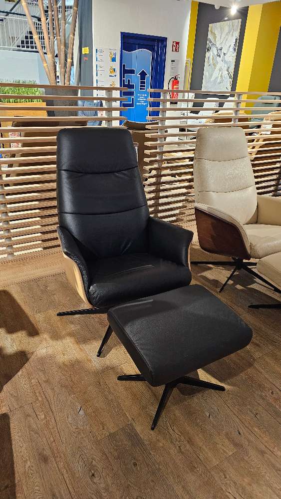 Relaxsessel mit Hocker EXKLUSIV KAWOO