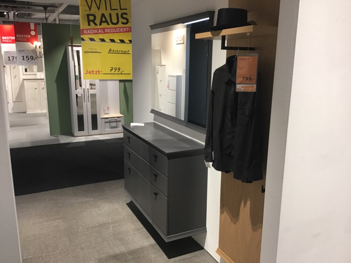 Musterring Garderobe Korsika