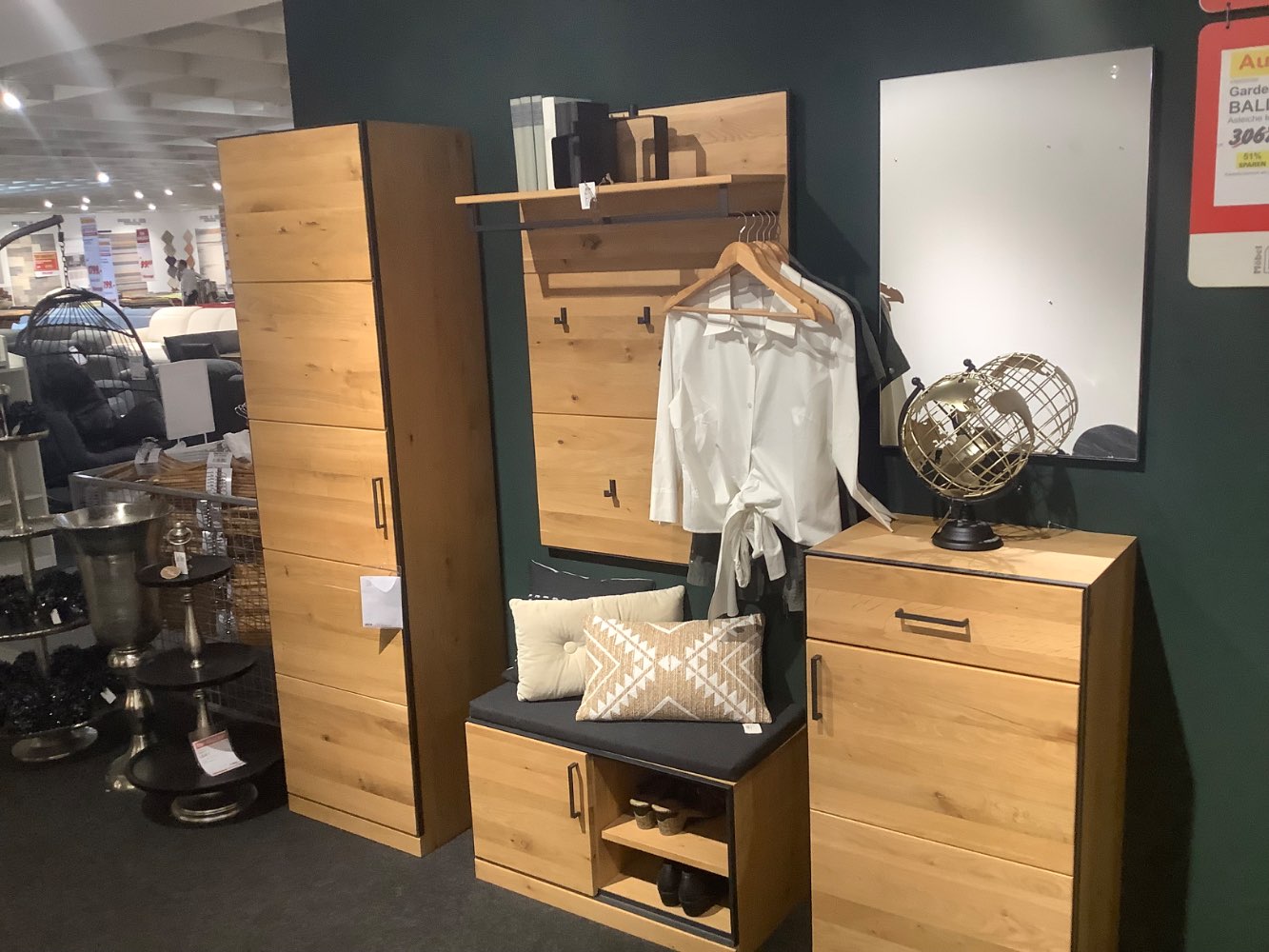 Garderobenkombination