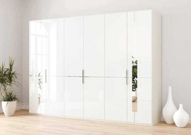 Möbel,Musterring Kleiderschrank Imola,296x236x58cm,weiß,XXXLutz