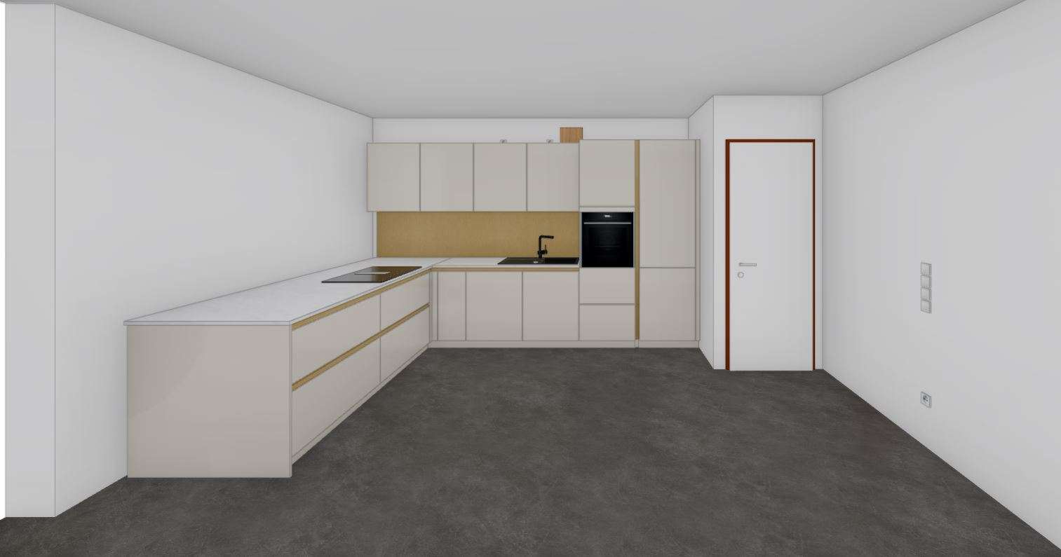 Einbauküche Musterring, ohne Geräte