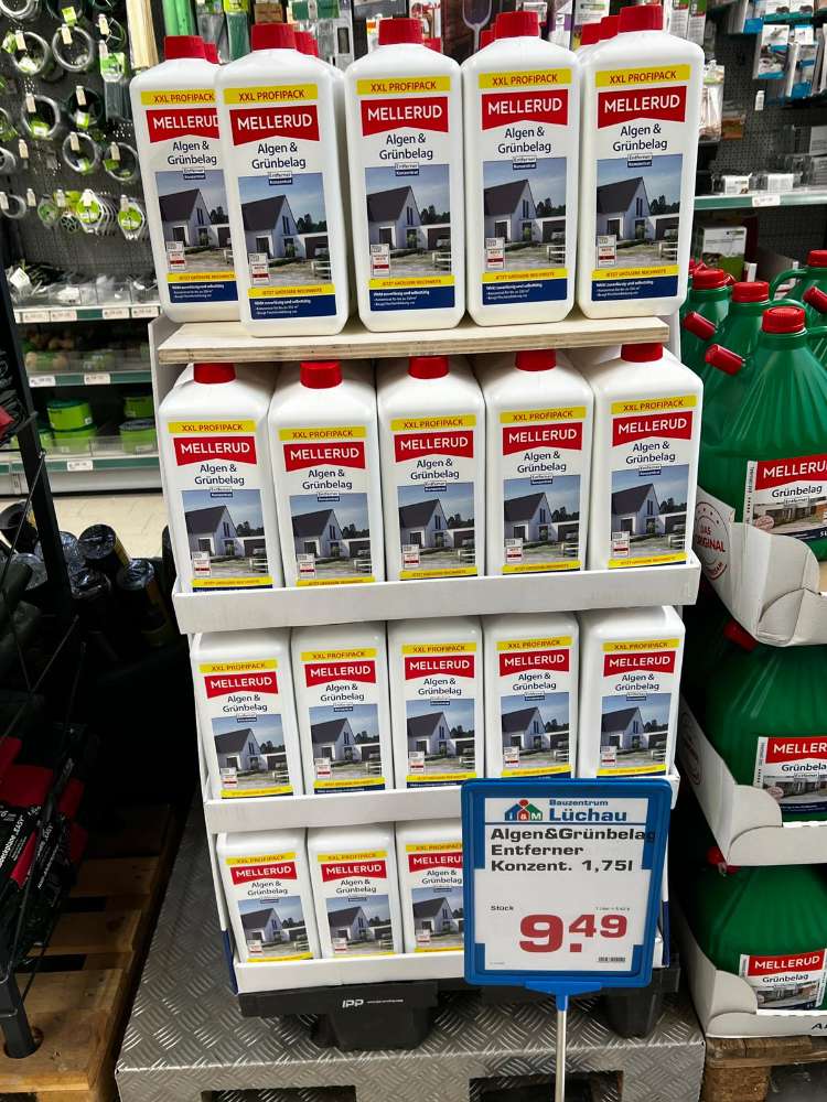 Algen und Grünbelag Entferner Konzentrat 1,75L