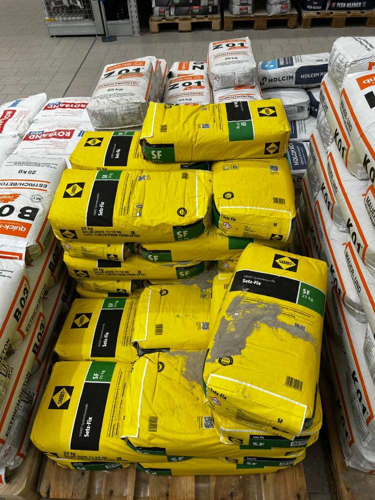 Setz-Fix Montagemörtel schnell 25kg