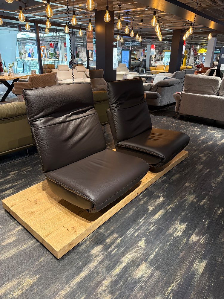 Möbel, Wohnlandschaft Elio, Koinor, Leder Braun, XXXLutz