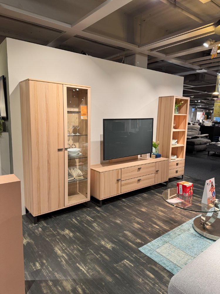 Wohnwand Kristallbuche Massiv XXXLutz Heilbronn