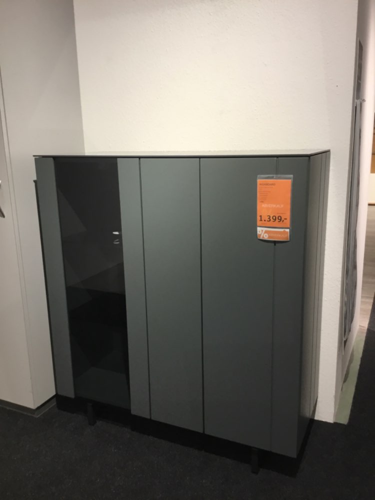 Möbel, Highboard FONTANA, grün, JOHANN JAKOB, XXXLutz Karlsuhe