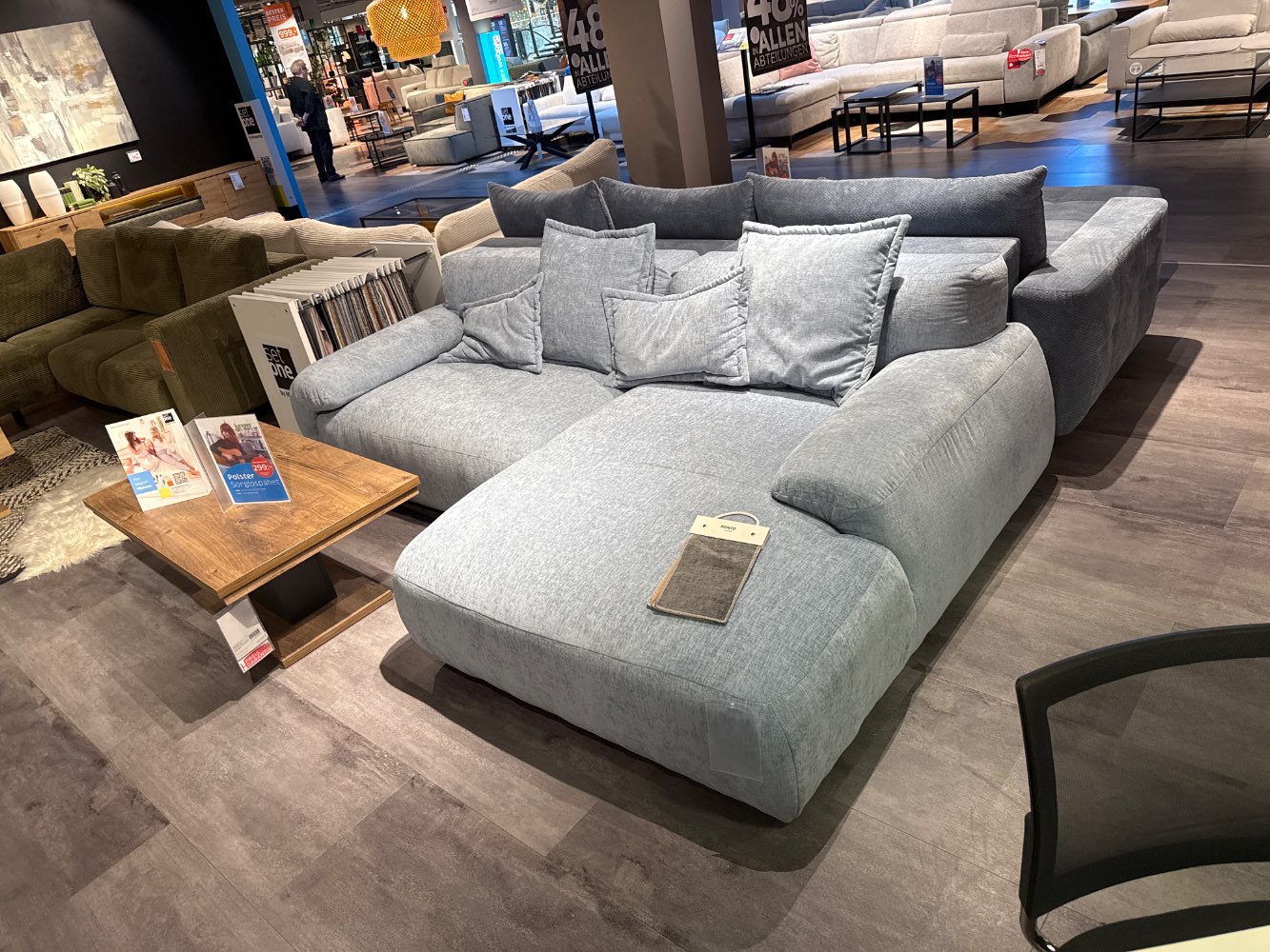 Möbel, Ecksofa Ponto, Blau, CarryHome, XXXLutz