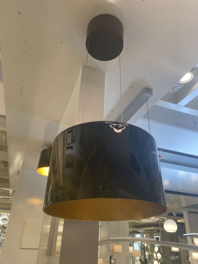 Bankamp Hängeleuchte, Grand Luce, schwarz/gold, XXXLutz Karlsruhe