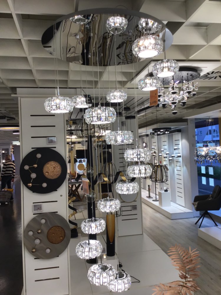 Hängeleuchte Kristall,Eglo, XXXLUTZ,Leuchten