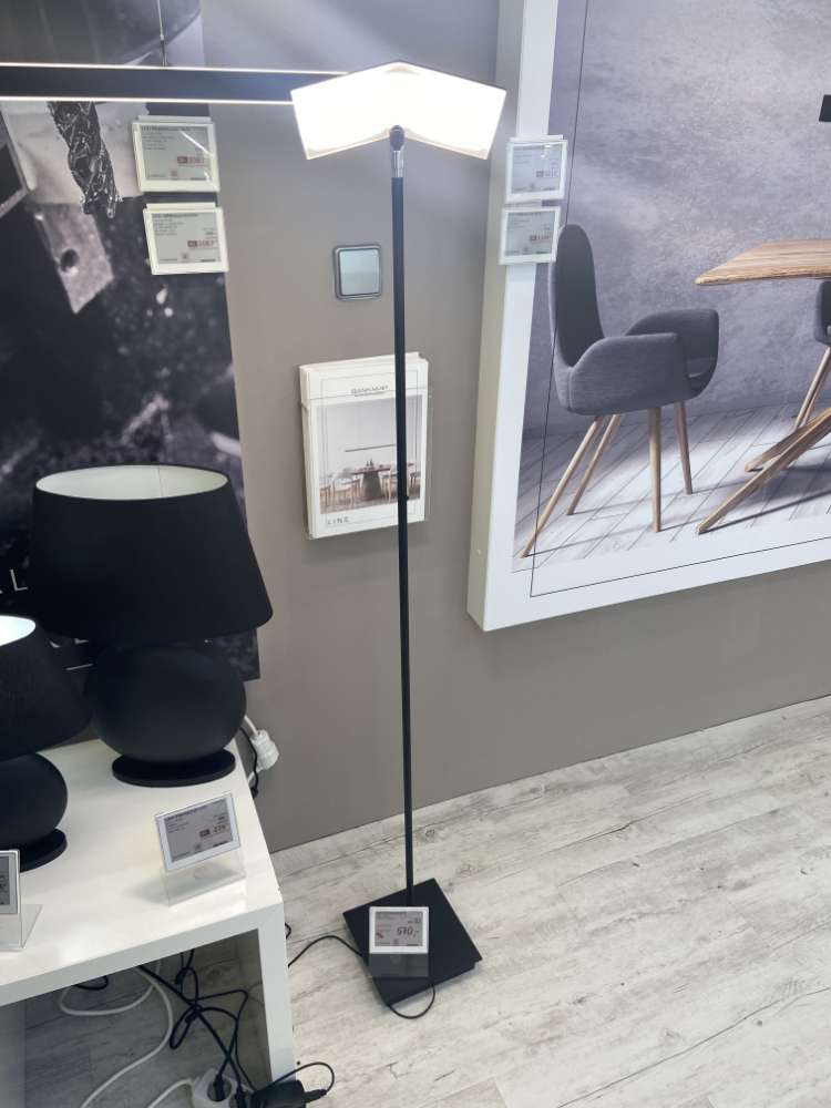 Bankamp Stehleuchte, Modell BOOK, schwarz, XXXLutz Karlsruhe