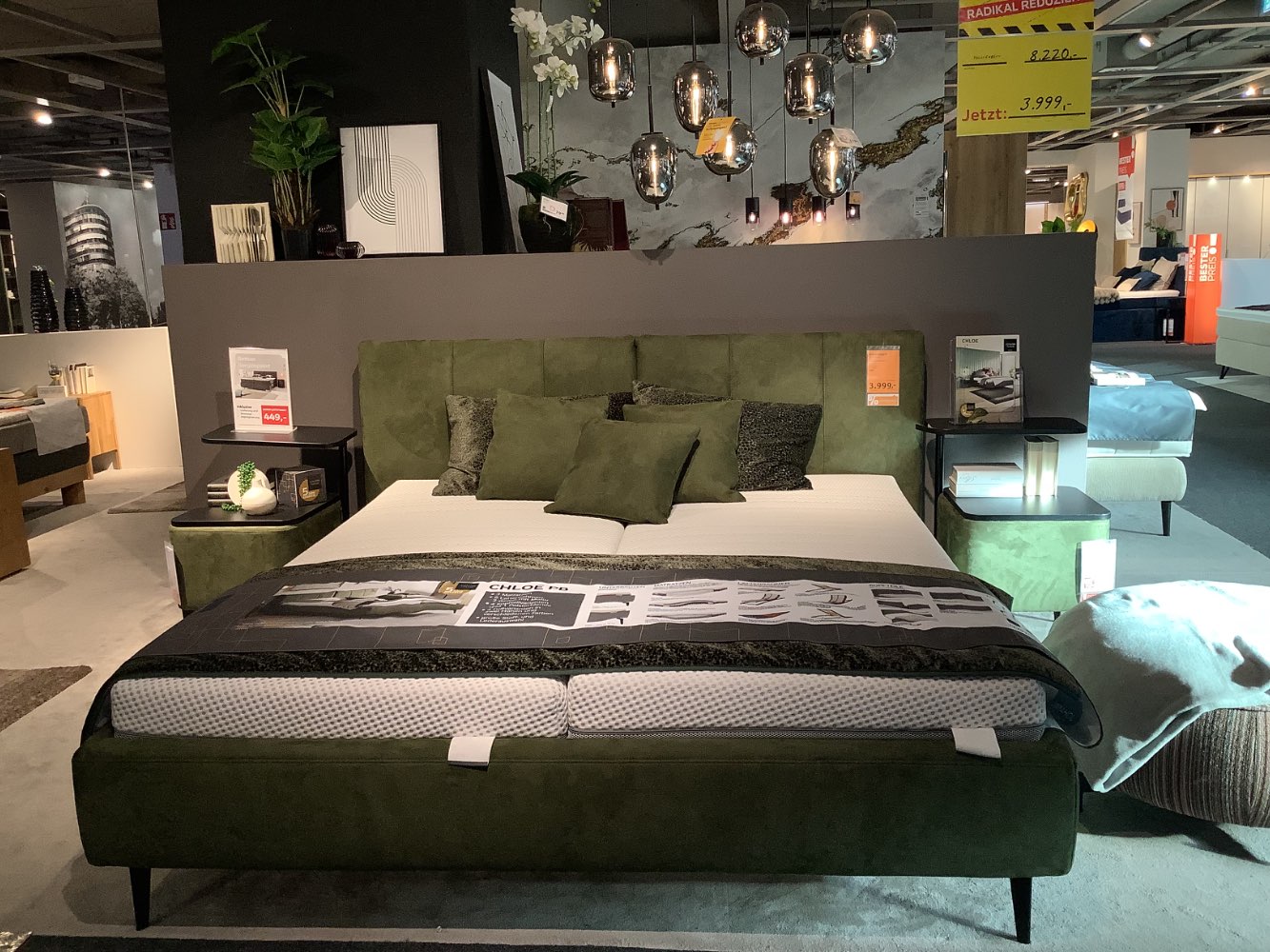 Hukla Polsterbett XXXLutz Schlafzimmerabteilung Heilbronn