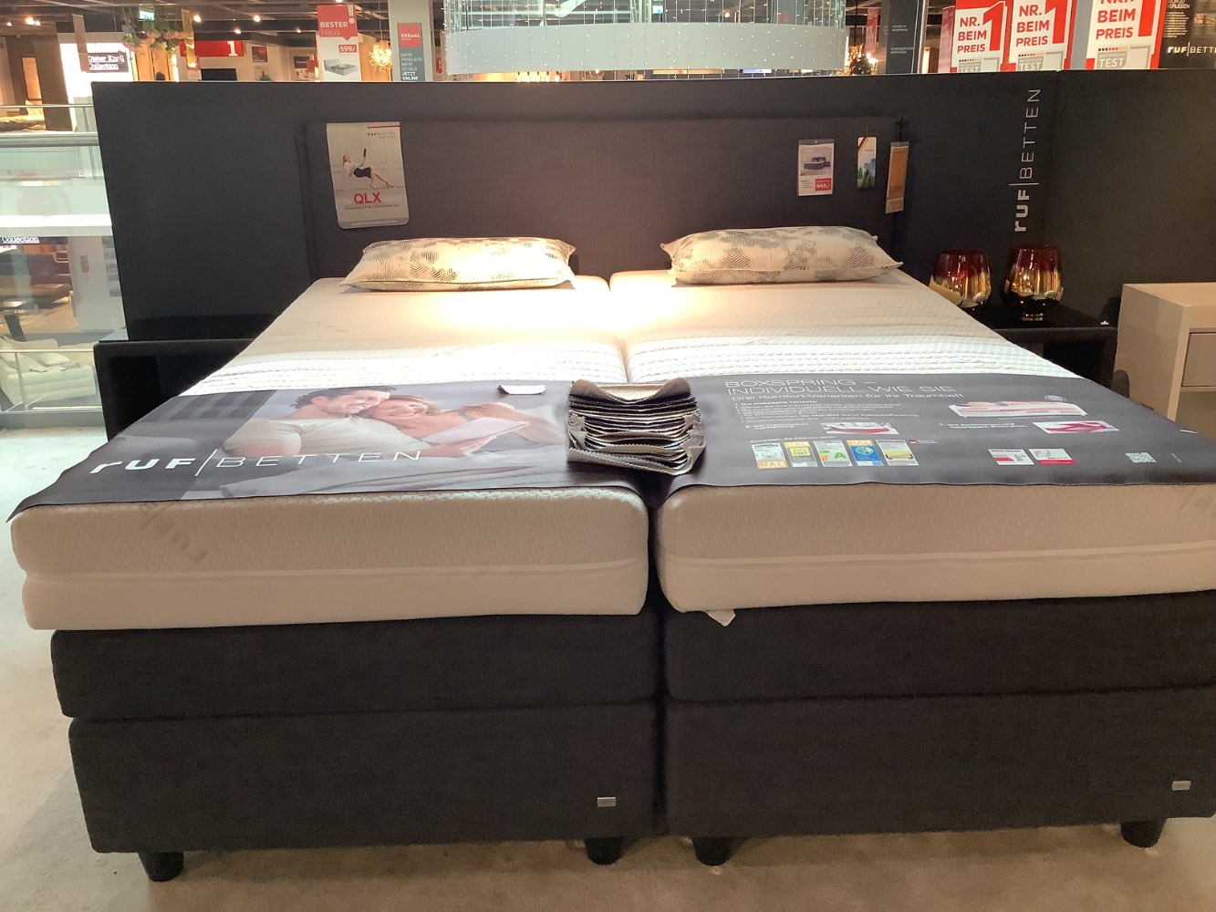 Ruf Boxspringbett XXXLutz Schlafzimmerabteilung Heilbronn