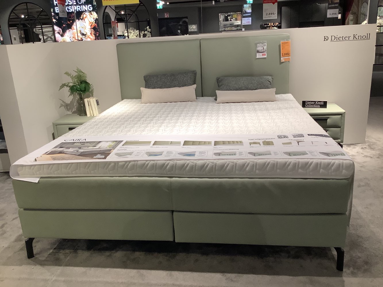 Boxspringbett Caira XXXLutz Schlafzimmerabteilung Heilbronn