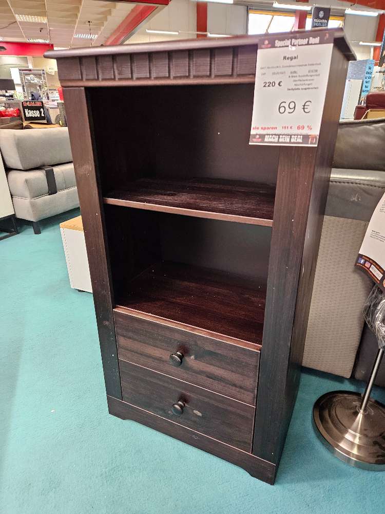 Kommode Regal Kiefer massiv dunkelbraun statt 220€