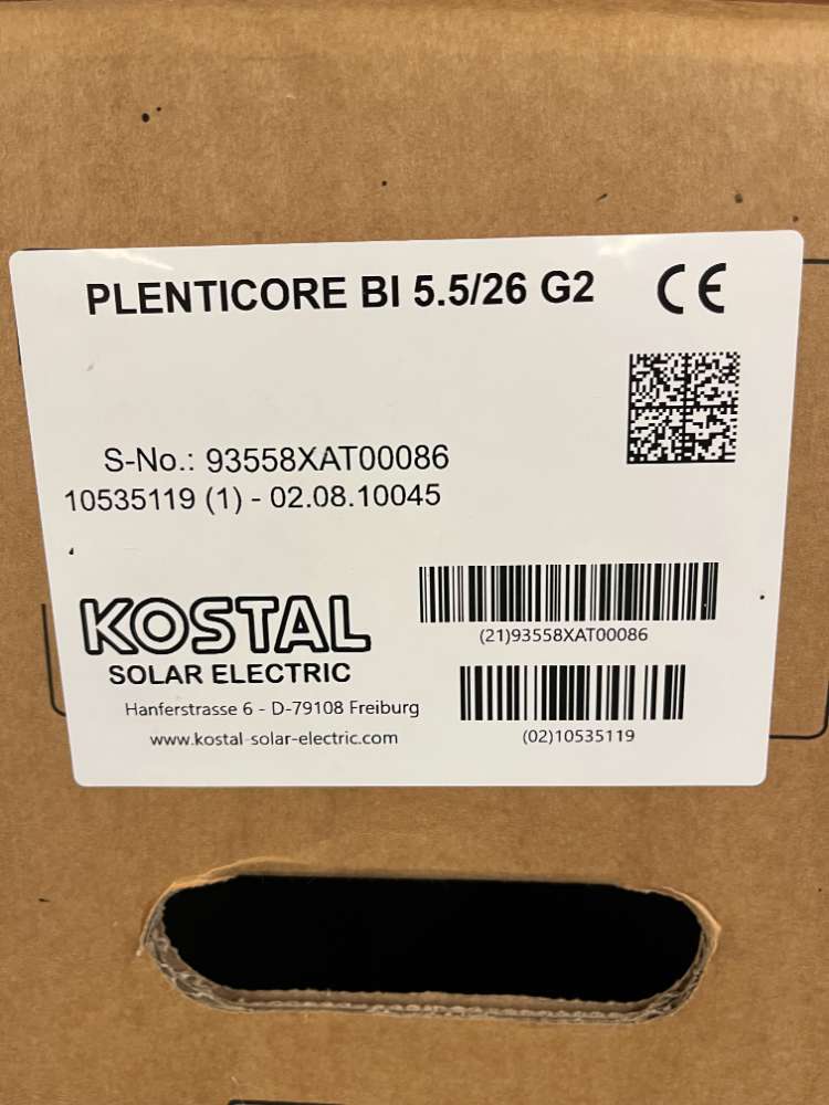 Kostal Plenticore BI 5.5