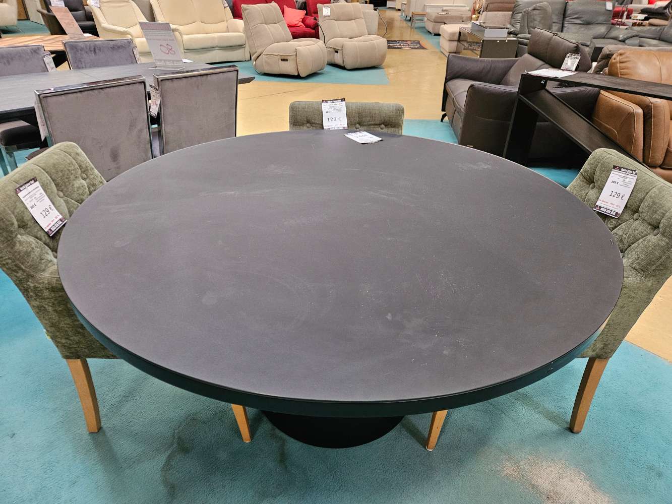 Esstisch Reflection Glas Schwarz statt 899€