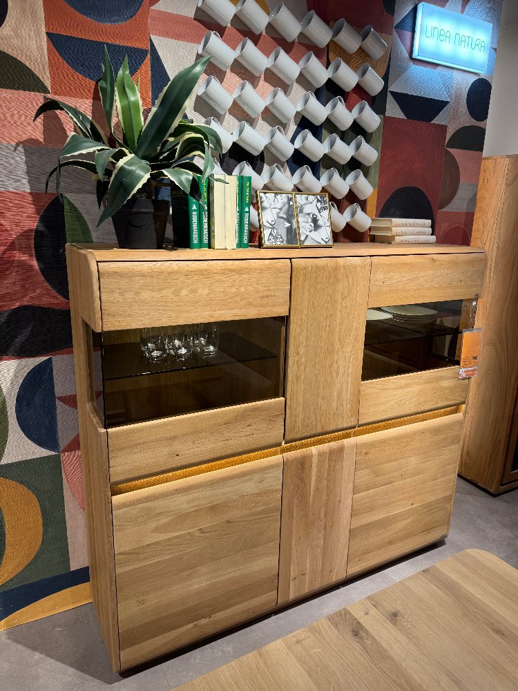 XXXLUTZ LUDWIGSBURG, HIGHBOARD, WILDEICHE, LINEA NATURA