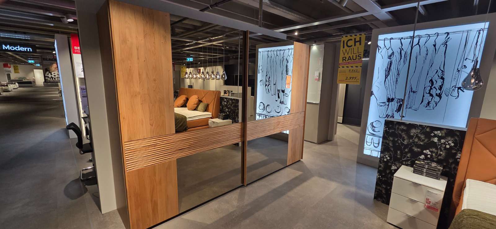 Schwebetürenschrank Amalfi