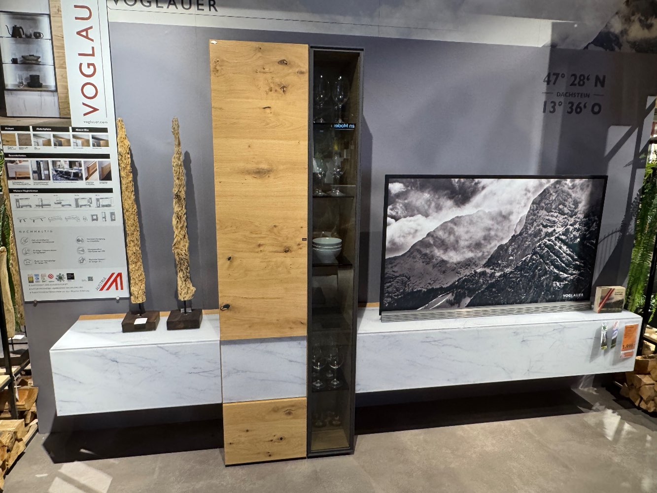 XXXLUTZ LUDWIGSBURG, WOHNWAND, VOGLAUER, VTEKTURA LIVING