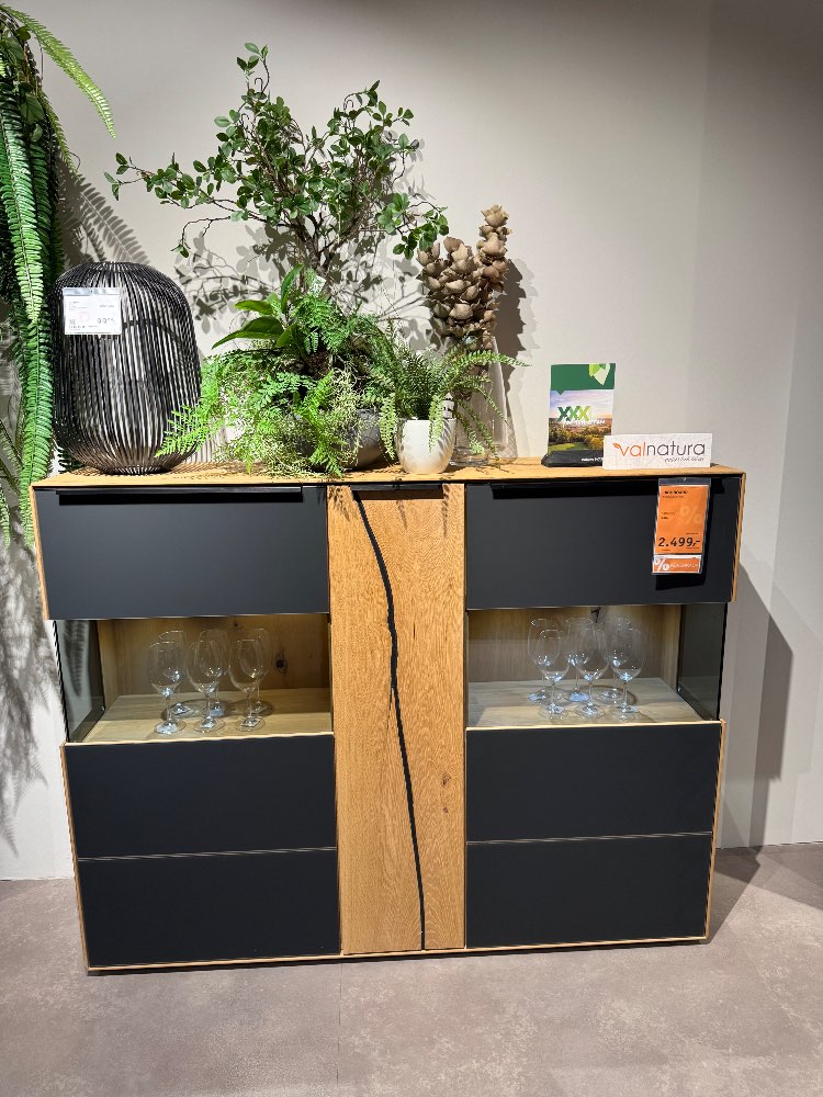 XXXLUTZ LUDWIGSBURG, HIGHBOARD, ASTEICHE, VALNATURA
