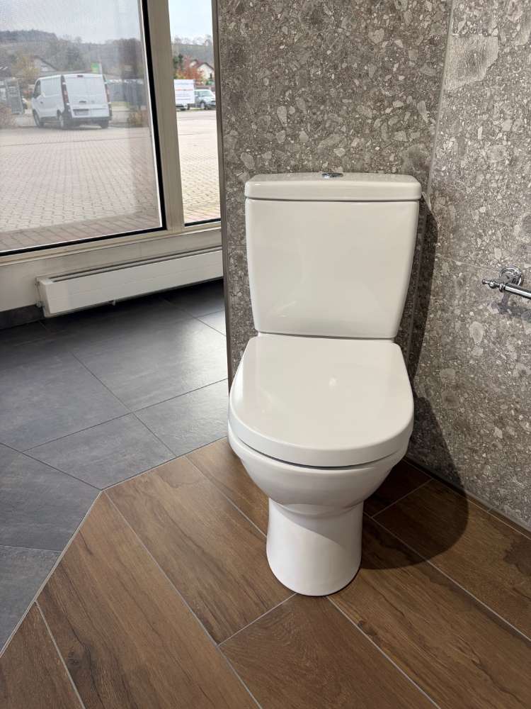 V&B O. Novo Stand WC Kombination + Graff Bali Papierhalter Chrom