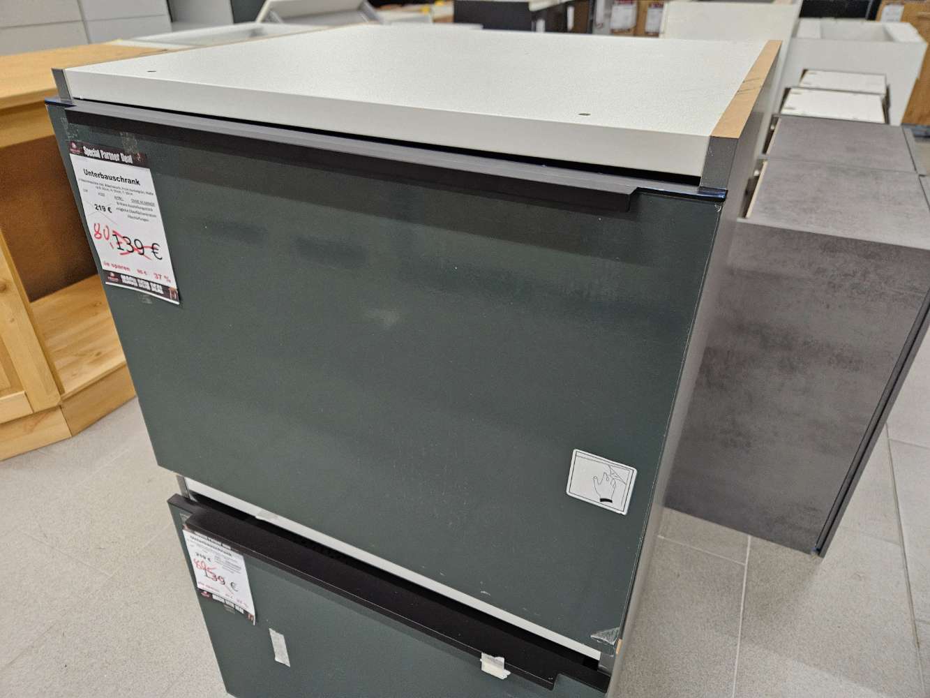 Unterbauschrank Waschmaschine Trockner statt 219€