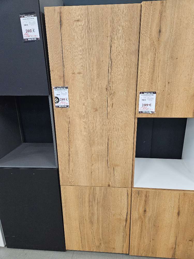 Geräte Umbauschrank Küche Alt-Eiche statt 789€