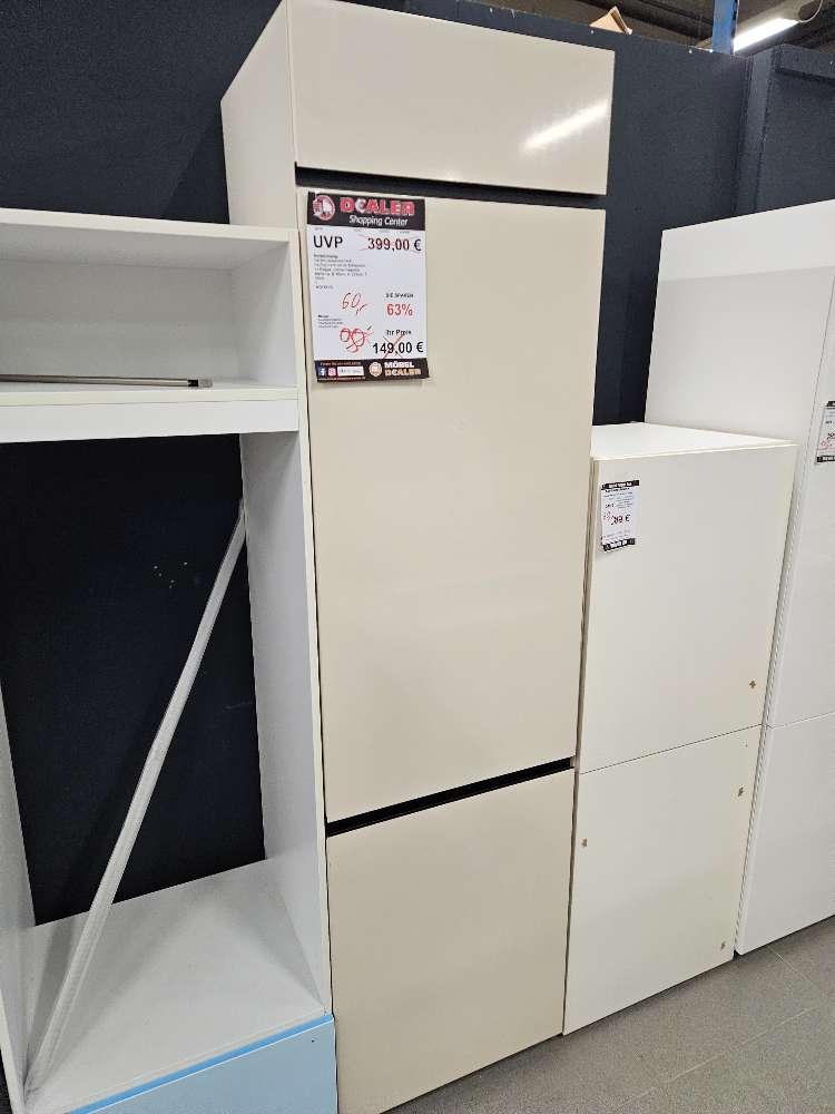 Küche Geräteumbauschrank Creme Magnolie statt 399€