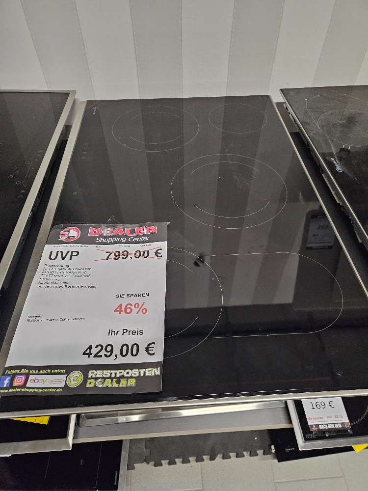 Neff Elektro Kochfeld N70 T18TT16N0 statt 799€