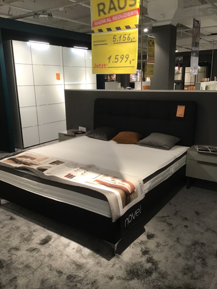 Boxspringbett 180×200 H3/H4
