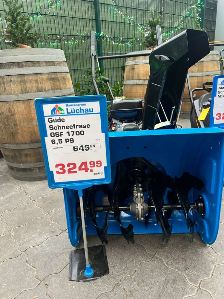 Güde Schneefräse GSF 1700 6,5 PS