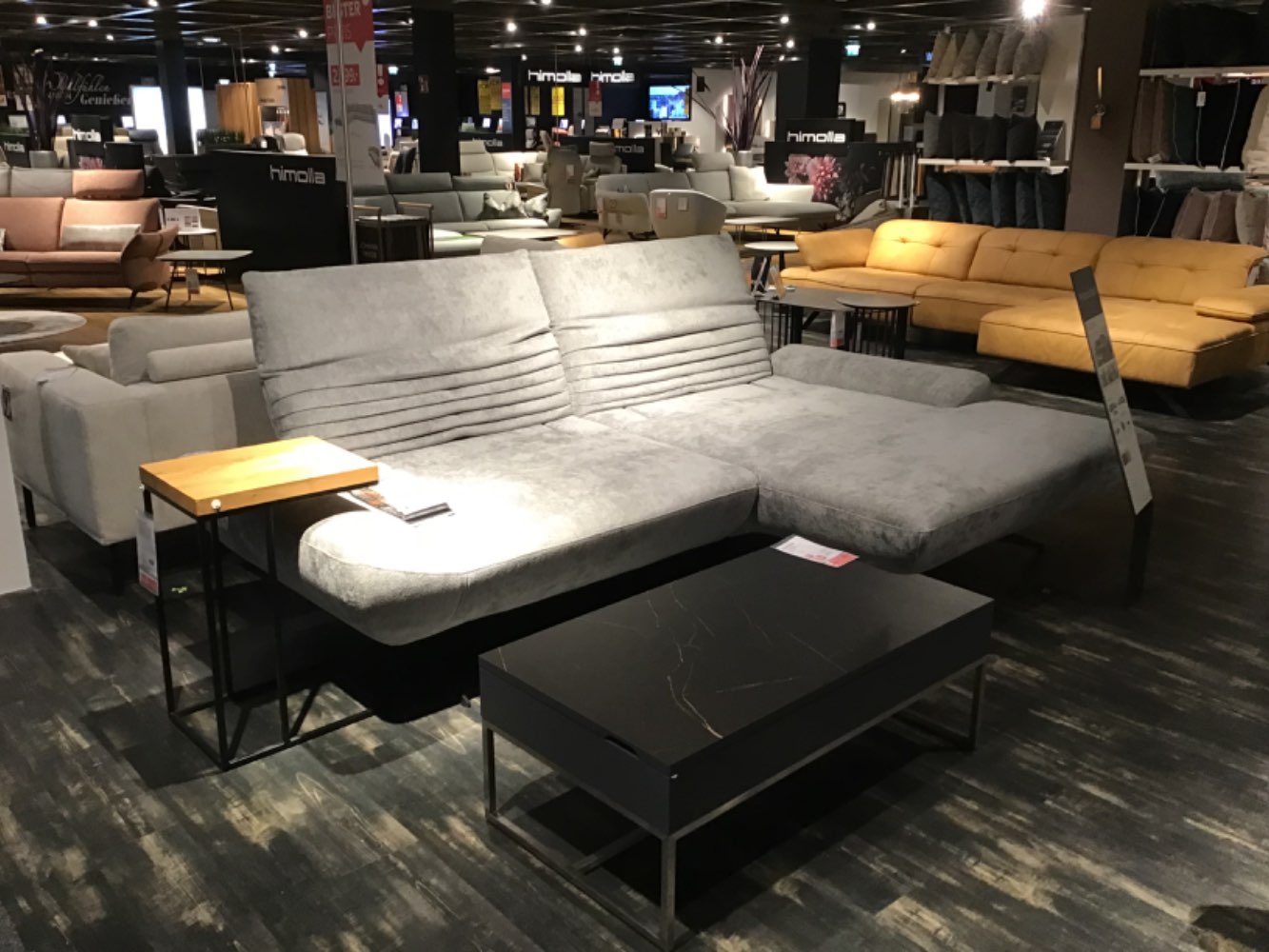 XXXLutz Ausstellungsstück Möbel Ecksofa Laguna grau