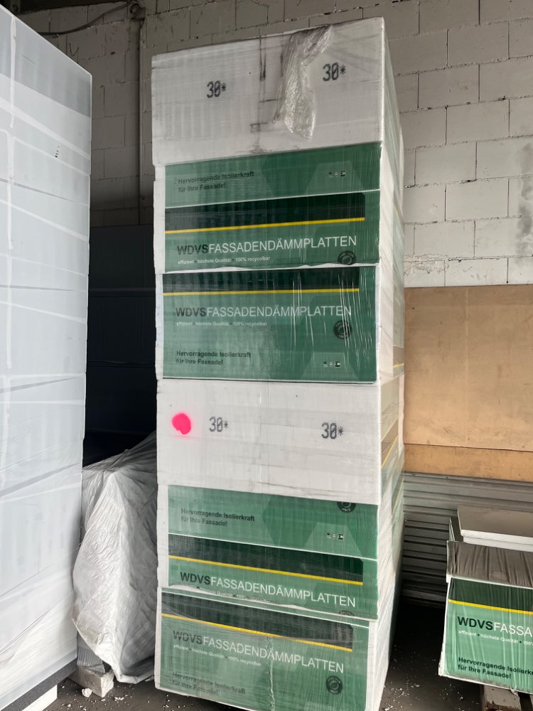 Akurit EPS 035 weiß Fassadendämmplatte 30mm