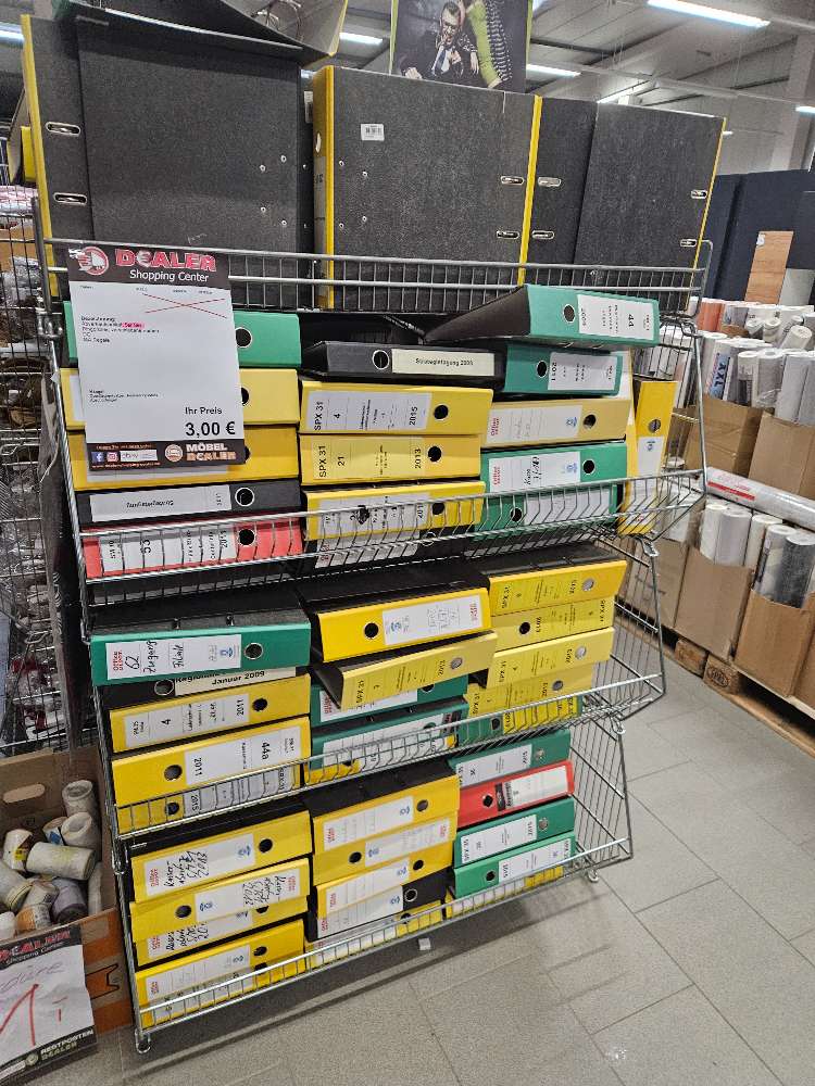 Ringordner Ordner versch. Farben 5er Set