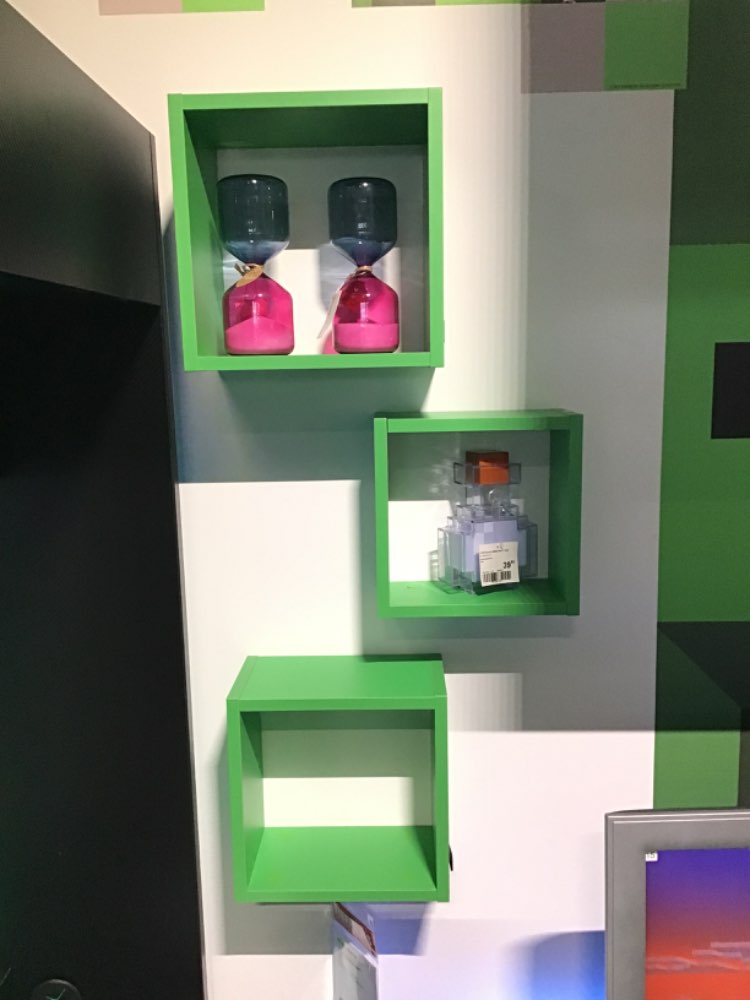 Minecraft Wandregale 3 er-Set